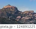 Taormina village. Sicily, Italy 124891225