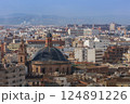 Panoramic view of Valencia, Spain 124891226