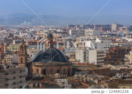 Panoramic view of Valencia, Spain Panoramic view of Valencia, Spain 124891226