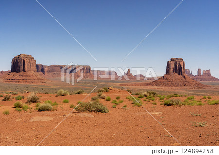 モニュメントバレー アメリカ モニュメントバレー アメリカ 124894258