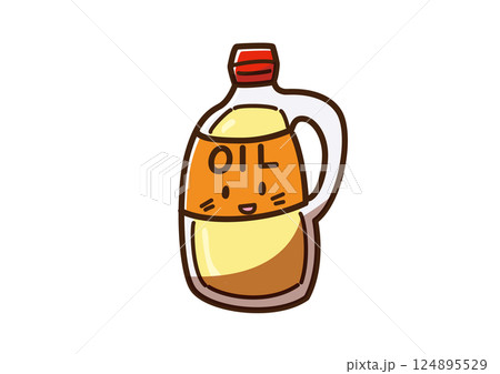 食用油　ゆるかわキャラ 124895529