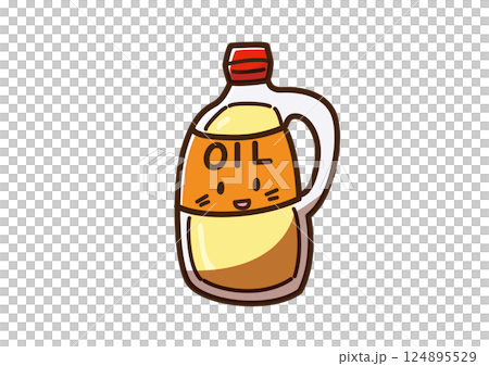食用油　ゆるかわキャラ 124895529