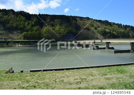 最上川 日本三大急流 124895548