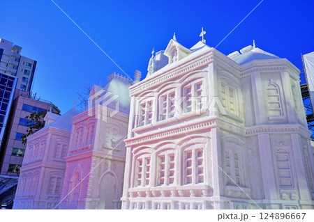 さっぽろ雪まつりの風景 124896667