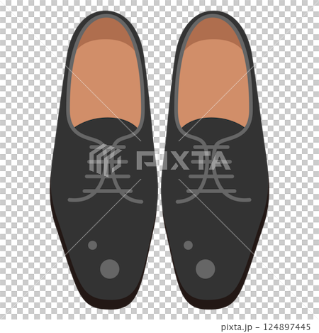革靴のイラスト 124897445