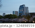 都会の桜 124898559