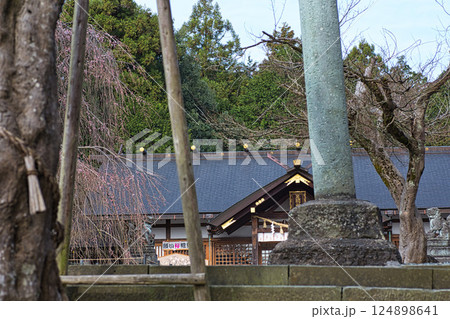 春まじかの足羽神社 春まじかの足羽神社 124898641