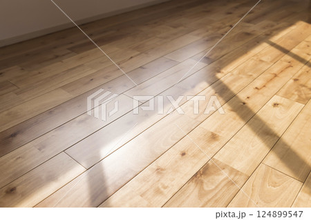 桜の木のフローリング 124899547