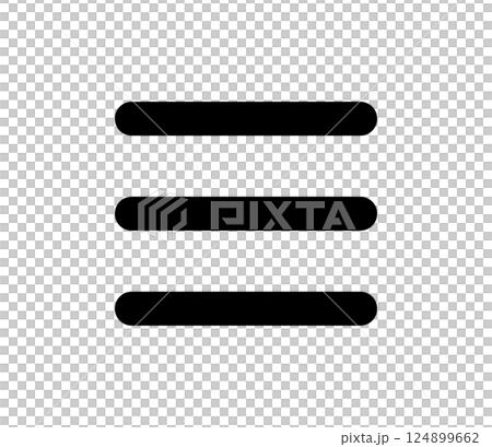 Symble Three Line Simple three line icon vector illustration - Stock Illustration ...
