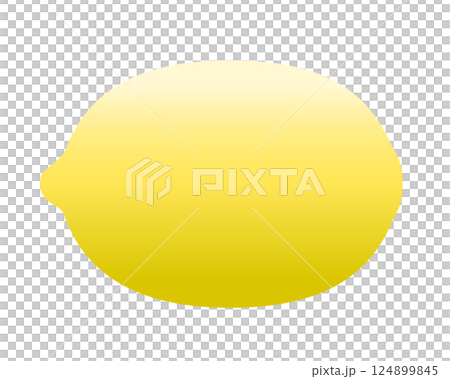 Simple lemon illustration Simple lemon illustration 124899845