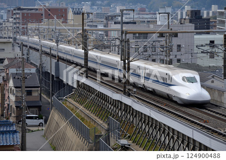 東海道新幹線N700系F24編成のぞみ404号 東海道新幹線N700系F24編成のぞみ404号 124900488