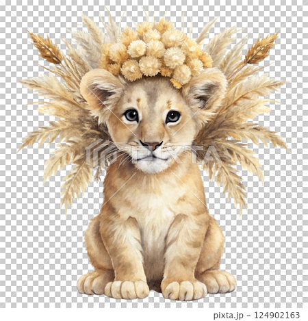 Cute Animal Clipart Watercolor Minimal Cute Animal Clipart Watercolor Minimal 124902163