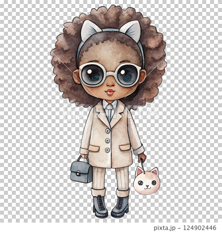 Black Character Suit Sunglasses business 124902446