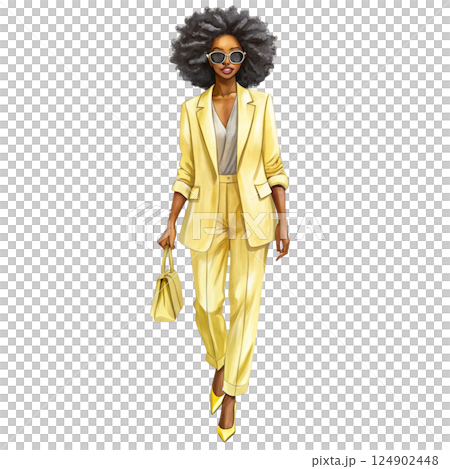 Black Character Suit Sunglasses business 124902448