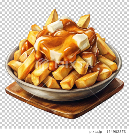 National food Clipart Watercolor 124902878