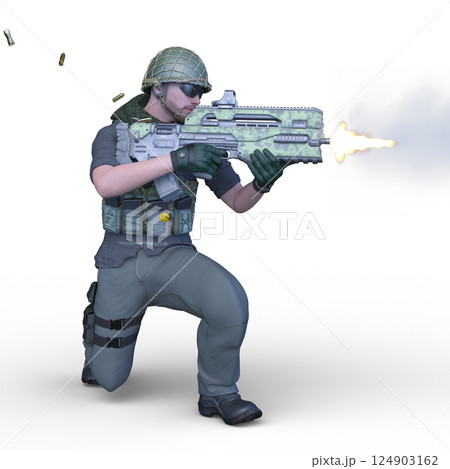兵士 兵士 124903162