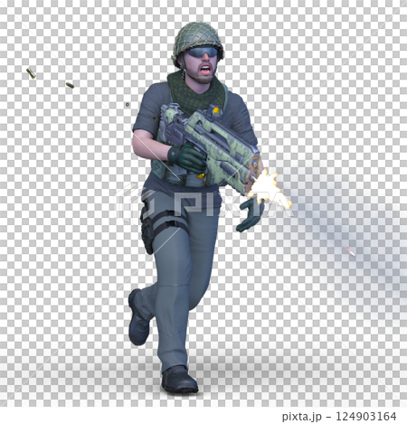 兵士 124903164
