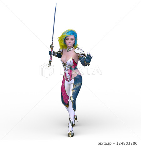 サイバーウーマン 124903280