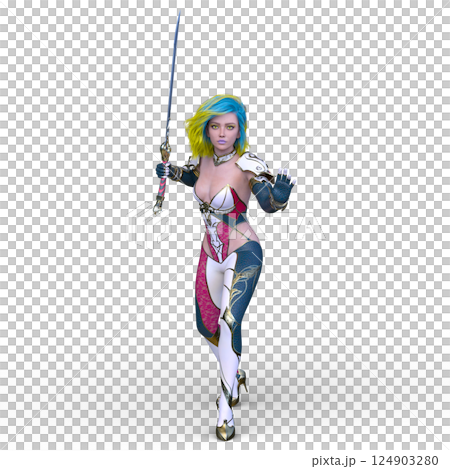 サイバーウーマン 124903280