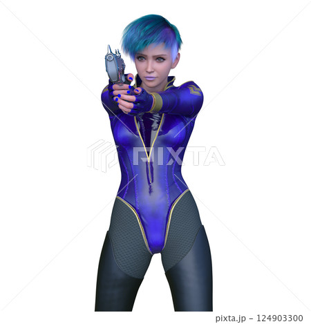 サイバーウーマン 124903300