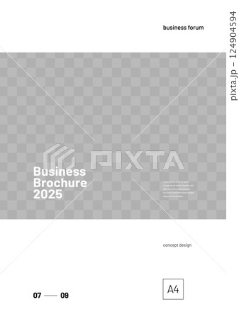 Layout template for events or business related. 124904594