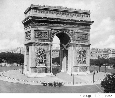 1900年　パリ万博　凱旋門 124904962