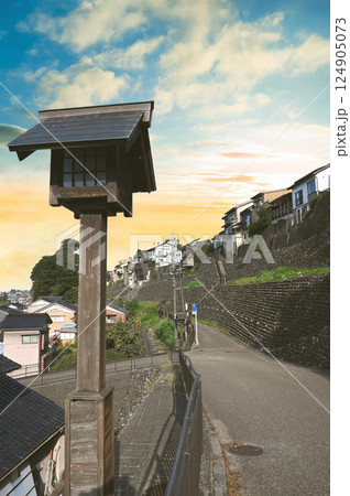 越中八尾 禅寺坂と西町の石垣 富山市 越中八尾 禅寺坂と西町の石垣 富山市 124905073