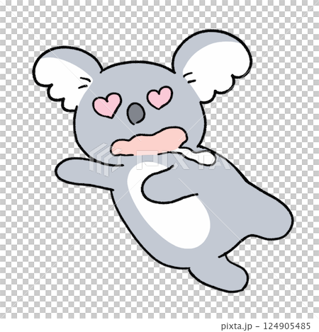 コアラ メロメロ かわいい 124905485