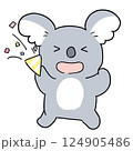コアラ お祝い かわいい 124905486