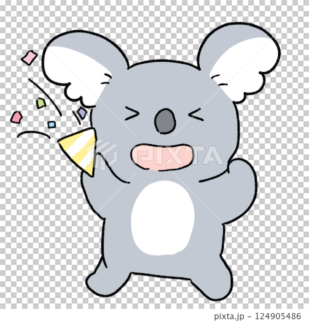 無尾熊慶祝活動可愛 124905486