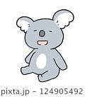 コアラ 座る リラックス 124905492
