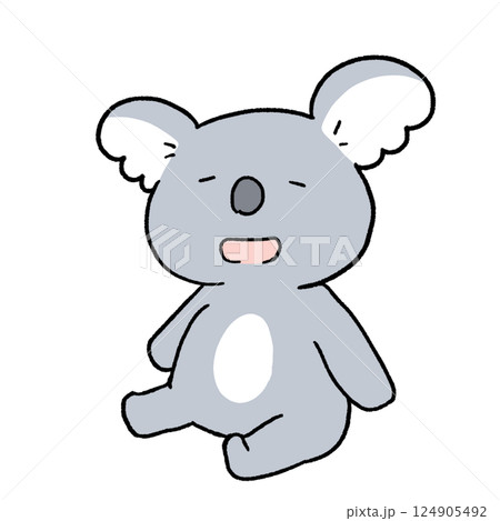 コアラ 座る リラックス 124905492