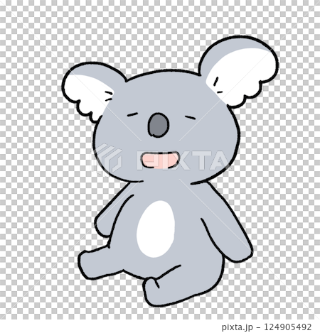 コアラ 座る リラックス 124905492