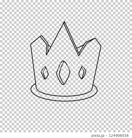 A crown with diamonds on it 124906036