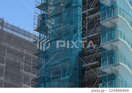 建設中のマンション 124906469