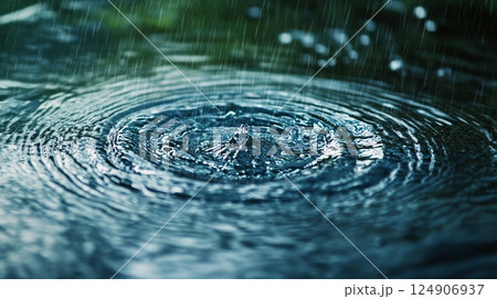 水の波紋 水の波紋 124906937