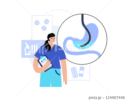 Stomach wash gastric lavage 124907446