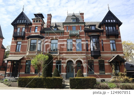 ベルギー・アントワープのズレンボルフ地区 124907851