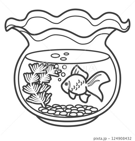 金魚鉢 金魚鉢 124908432