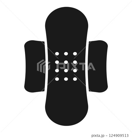 sanitary pad icon 124909513