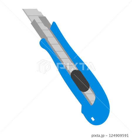 cutter knife - stationery icon cutter knife - stationery icon 124909591