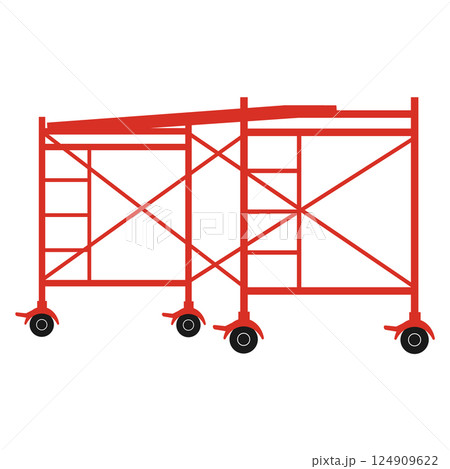 Scaffolding icon vector Scaffolding icon vector 124909622