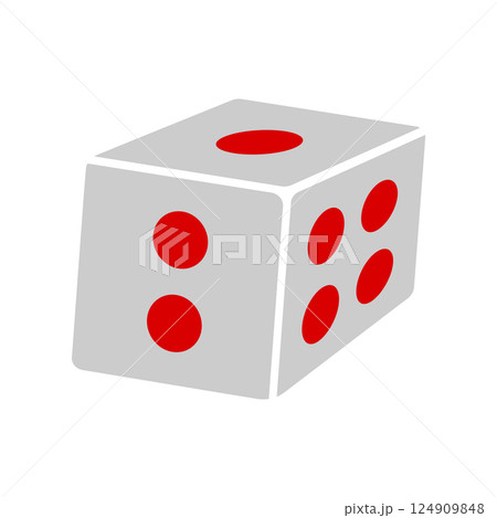 casino dice icon vector casino dice icon vector 124909848