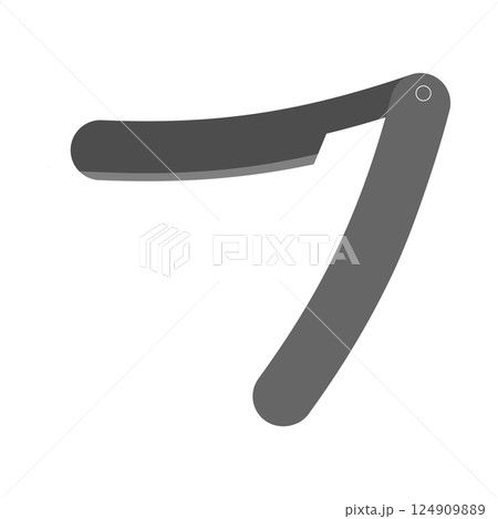 razor icon vector 124909889