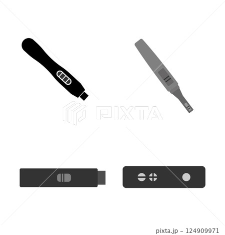 pregnancy test kit icon vector 124909971