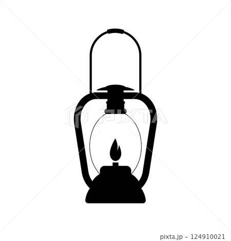 Camping Lantern icon vector 124910021