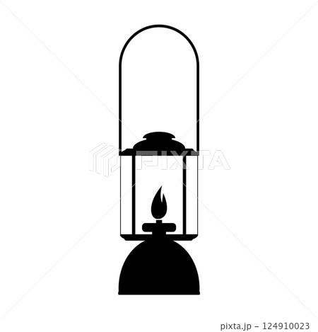 Camping Lantern icon vector 124910023