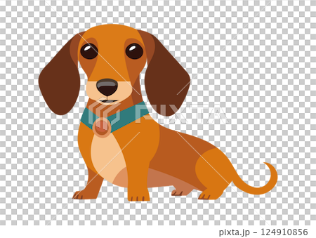 棕色的狗圖 棕色的狗圖 124910856