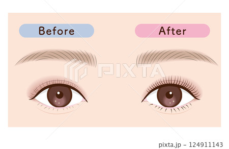 まつ毛メイクの変化比較セット 片目タイプ|マスカラ・マツエク・マツパにも まつ毛メイクの変化比較セット 片目タイプ|マスカラ・マツエク・マツパにも 124911143
