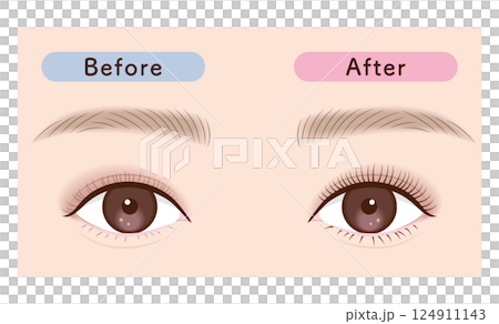 睫毛妝容變化對比組(單眼型)|也適用於睫毛膏、睫毛延長和睫毛燙髮 睫毛妝容變化對比組(單眼型)|也適用於睫毛膏、睫毛延長和睫毛燙髮 124911143